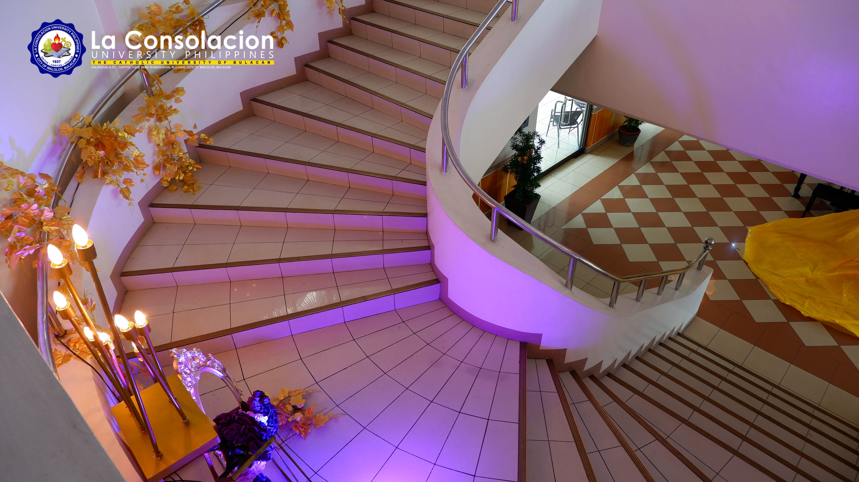 BarCIE International Center - Main Lobby Stairs